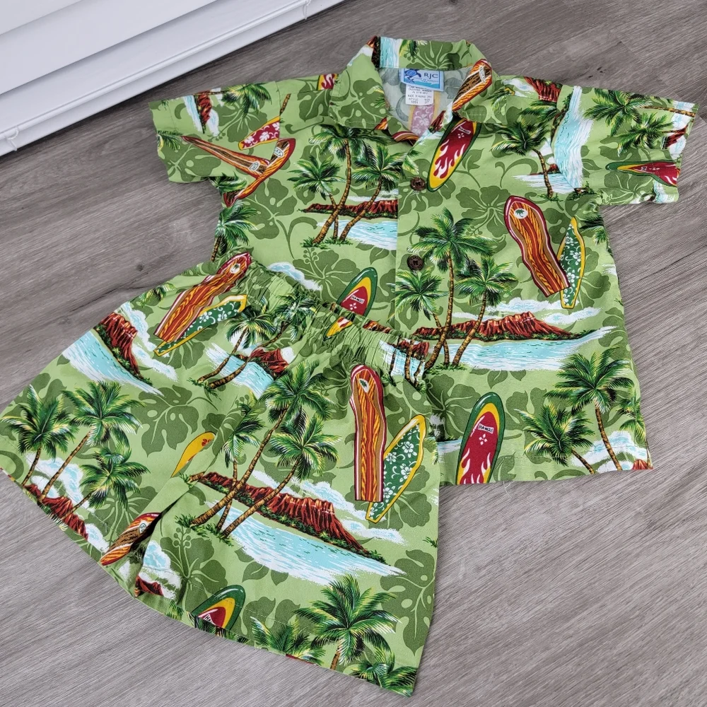 RJC Tropical Shorts and Top set